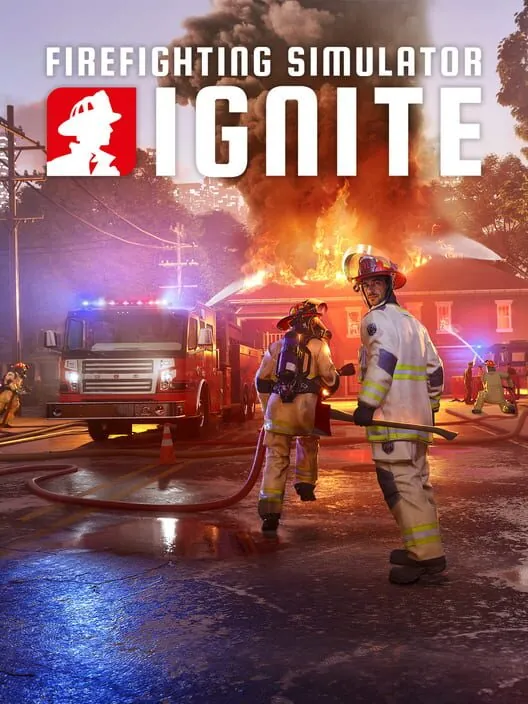 Firefighting Simulator: Ignite — okładka gry, PS Plus