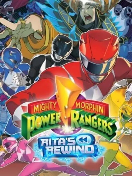 Mighty Morphin Power Rangers: Rita’s Rewind — okładka gry, PS Plus