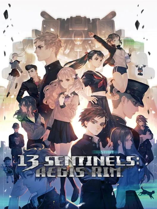 13 Sentinels: Aegis Rim PS4 — okładka gry