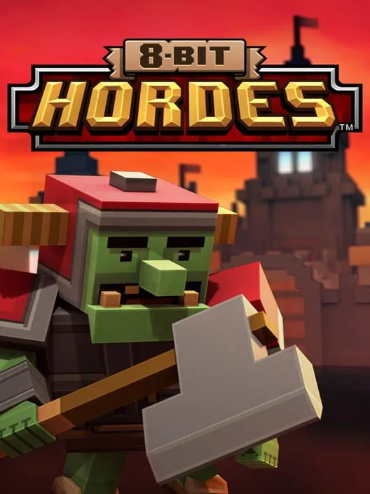 8-Bit Hordes PS4 — okładka gry