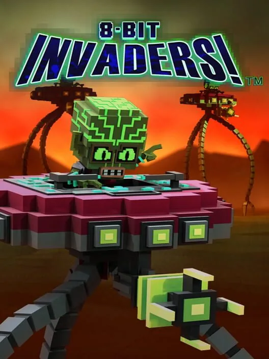 8-Bit Invaders! PS4 — okładka gry