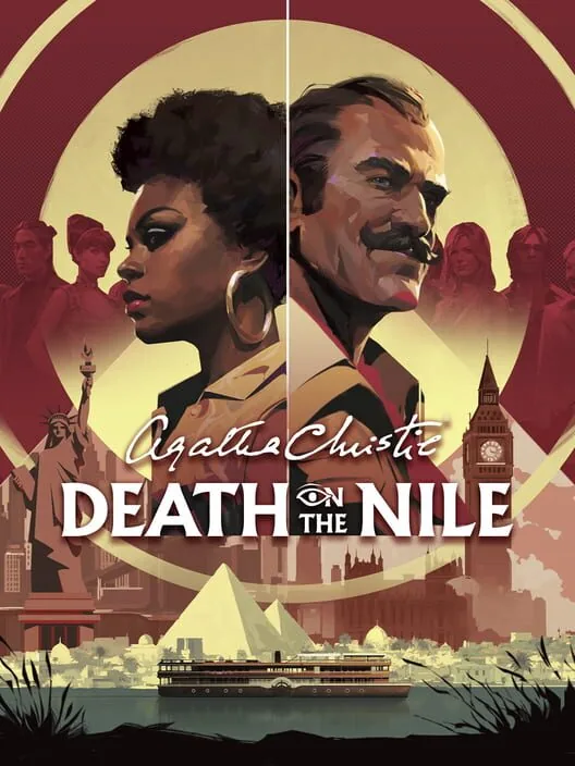 Agatha Christie: Death on the Nile PS5 — okładka gry
