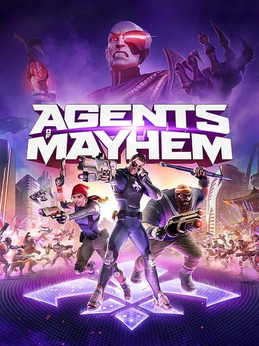 Agents of Mayhem PS4 — okładka gry