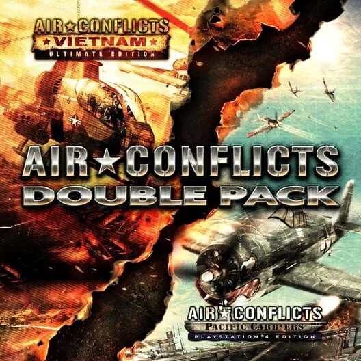 Air Conflicts: Double Pack PS4 — okładka gry