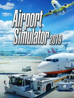 Airport Simulator 2019 PS4 — okładka gry
