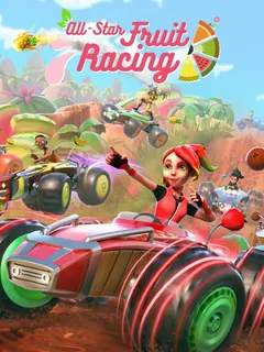 All-Star Fruit Racing PS4 — okładka gry