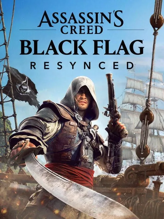 Assassin's Creed Black Flag Resynced PS5 — okładka gry
