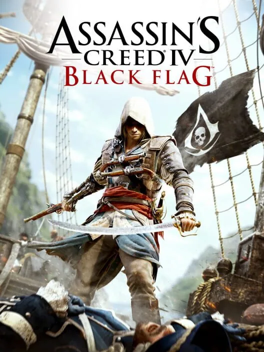Assassin's Creed IV Black Flag PS4 — okładka gry