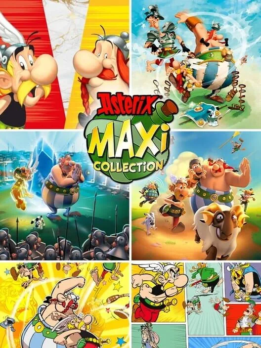 Asterix Maxi Collection PS5 — okładka gry