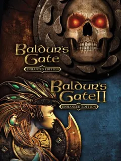 Baldur's Gate and Baldur's Gate II: Enhanced Editions PS4 — okładka gry