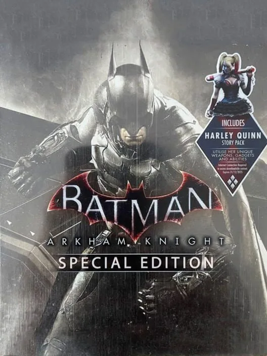 Batman: Arkham Knight - Special Edition Steelbook PS4 — okładka gry