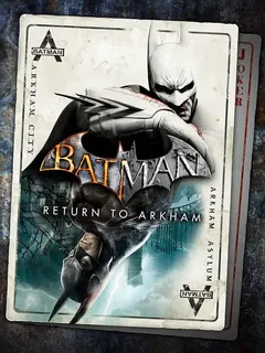 Batman: Return to Arkham PS4 — okładka gry