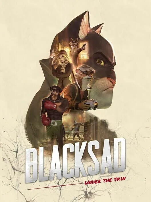 Blacksad: Under the Skin PS4 — okładka gry