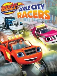 Blaze and the Monster Machines: Axle City Racers PS5 — okładka gry