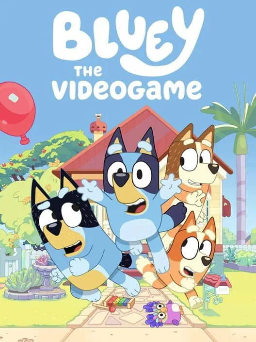 Bluey: The Videogame PS4 — okładka gry