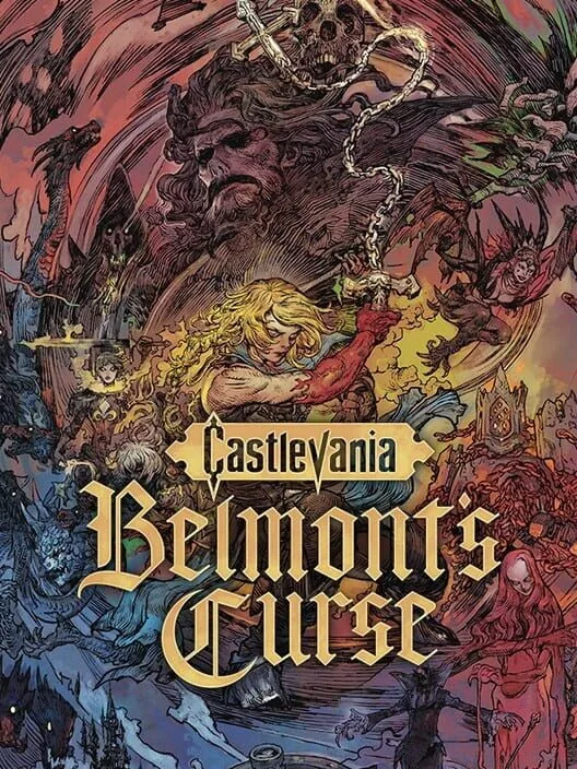 Castlevania Belmont’s Curse Midnight PS5 — okładka gry
