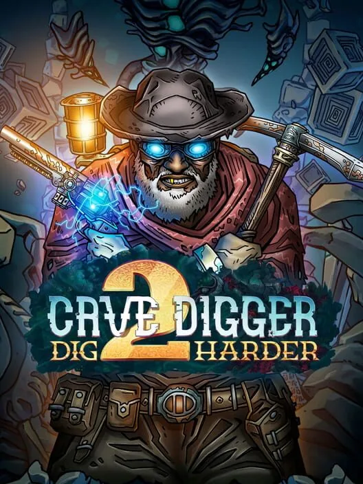 Cave Digger 2: Dig Harder PS5 — okładka gry