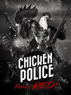Chicken Police PS4 — okładka gry