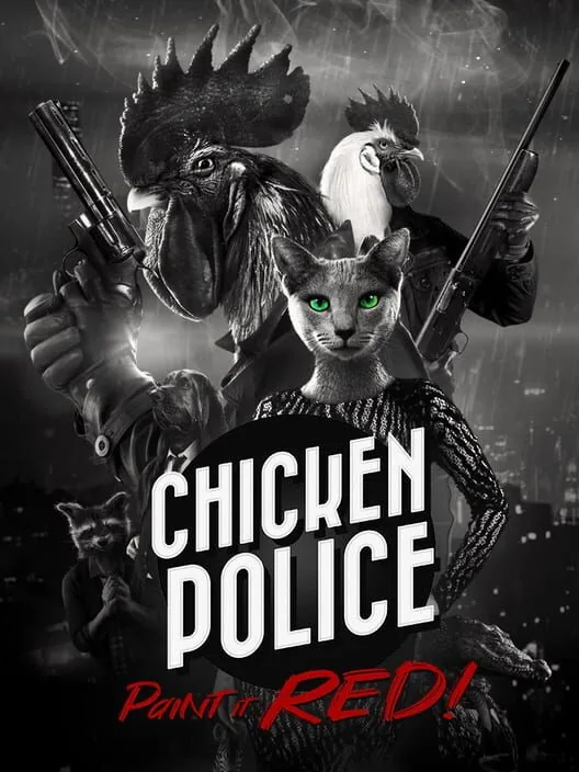 Chicken Police PS4 — okładka gry