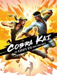 Cobra Kai: The Karate Kid Saga Continues PS4 — okładka gry