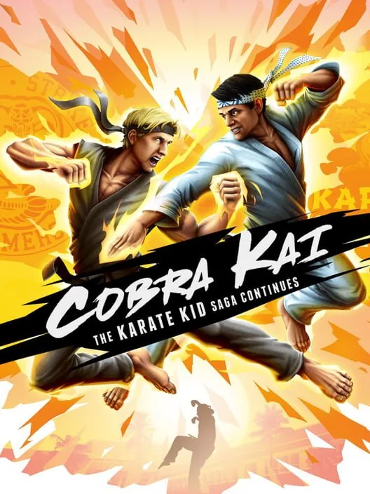 Cobra Kai: The Karate Kid Saga Continues PS4 — okładka gry