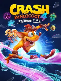 Crash Bandicoot 4: It's About Time PS4 — okładka gry