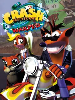 Crash Bandicoot: Warped PS4 — okładka gry