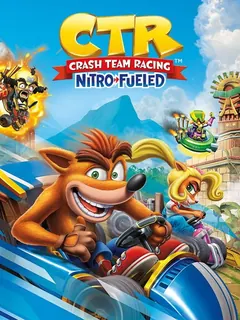 Crash Team Racing Nitro-Fueled PS4 — okładka gry