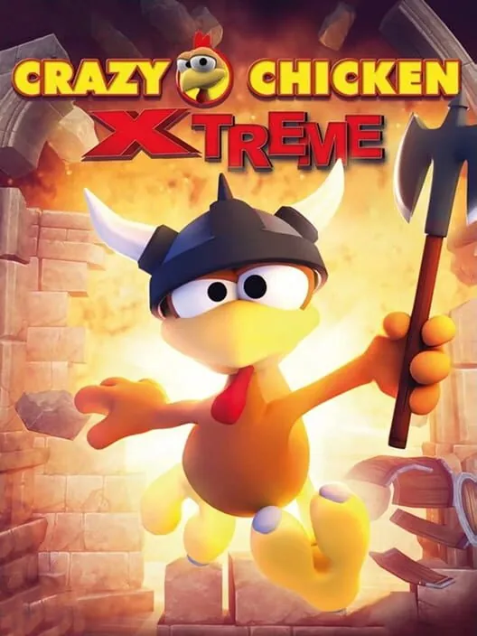 Crazy Chicken Xtreme PS5 — okładka gry