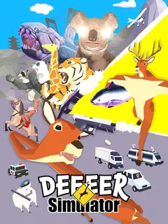 Deeeer Simulator PS4 — okładka gry