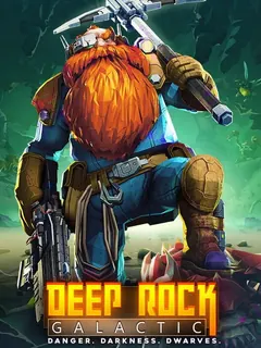 Deep Rock Galactic PS5 — okładka gry
