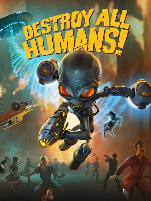 Destroy All Humans! PS4 — okładka gry