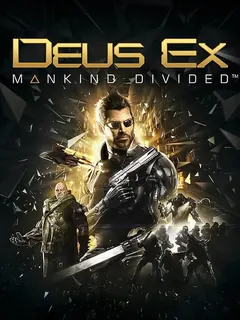 Deus Ex: Mankind Divided PS4 — okładka gry