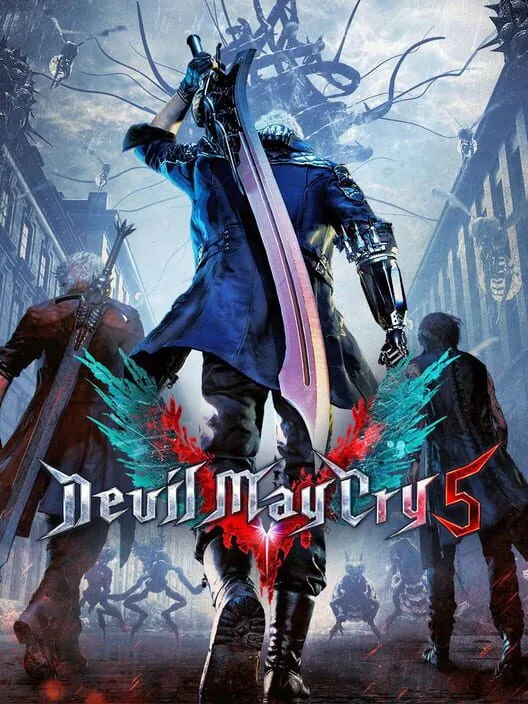 Devil May Cry 5 PS4 — okładka gry