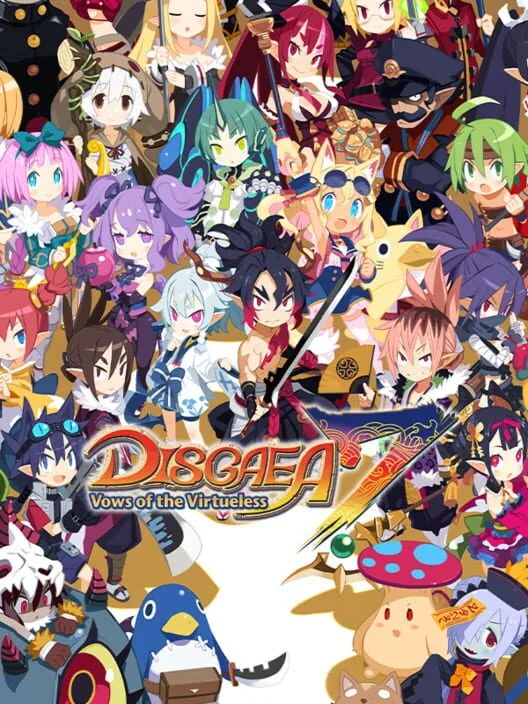 Disgaea 7: Vows of the Virtueless PS4 — okładka gry