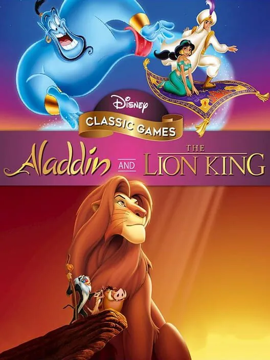 Disney Classic Games: Aladdin and The Lion King PS4 — okładka gry