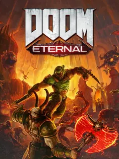 Doom Eternal PS4 — okładka gry