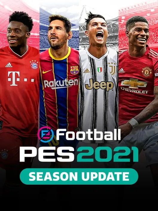 eFootball PES 2021 Season Update PS4 — okładka gry
