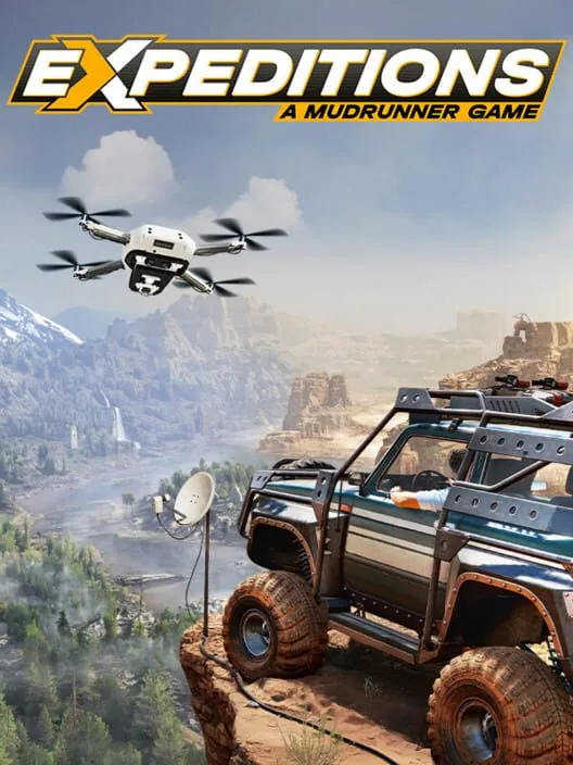 Expeditions: A MudRunner Game PS5 — okładka gry