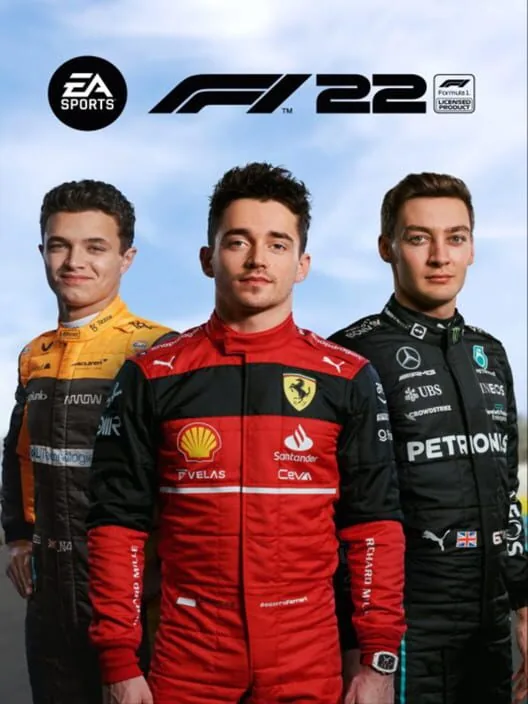 F1 22 PS4 — okładka gry