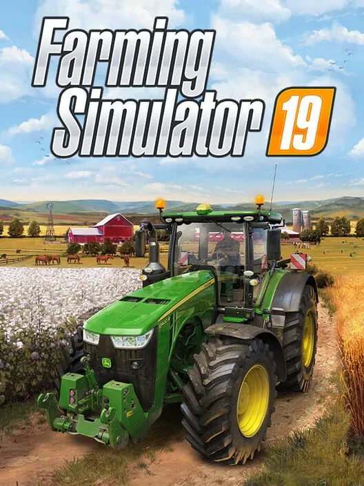 Farming Simulator 19 PS4 — okładka gry