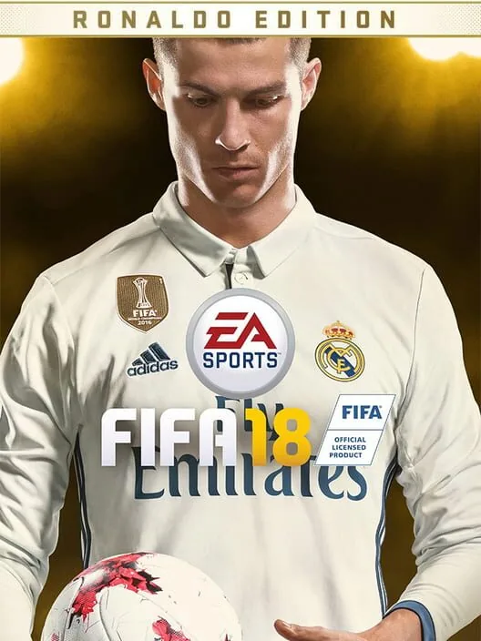 FIFA 18: Ronaldo Edition PS4 — okładka gry