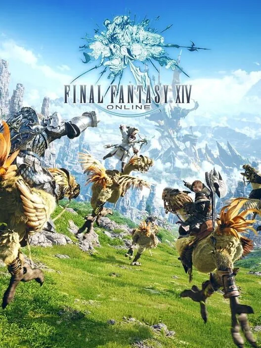 Final Fantasy XIV Online PS4 — okładka gry
