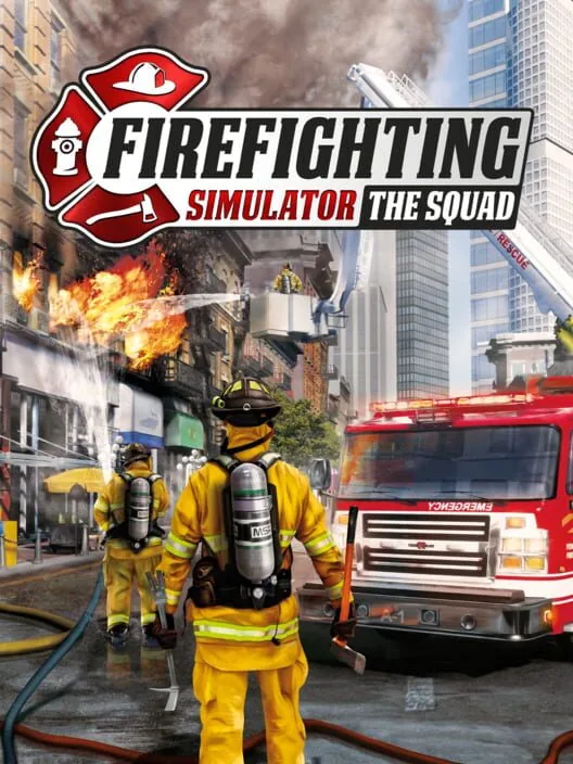 Firefighting Simulator: The Squad PS4 — okładka gry