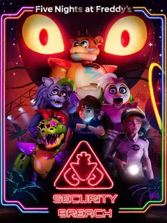 Five Nights at Freddy's: Security Breach PS4 — okładka gry