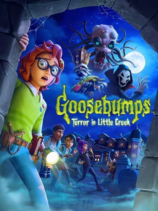 Goosebumps: Terror in Little Creek PS5 — okładka gry