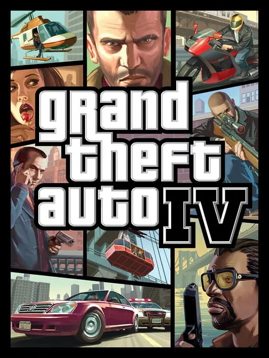 Grand Theft Auto IV PS4 — okładka gry