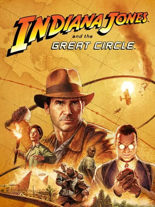 Indiana Jones and the Great Circle PS5 — okładka gry