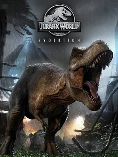 Jurassic World Evolution PS4 — okładka gry