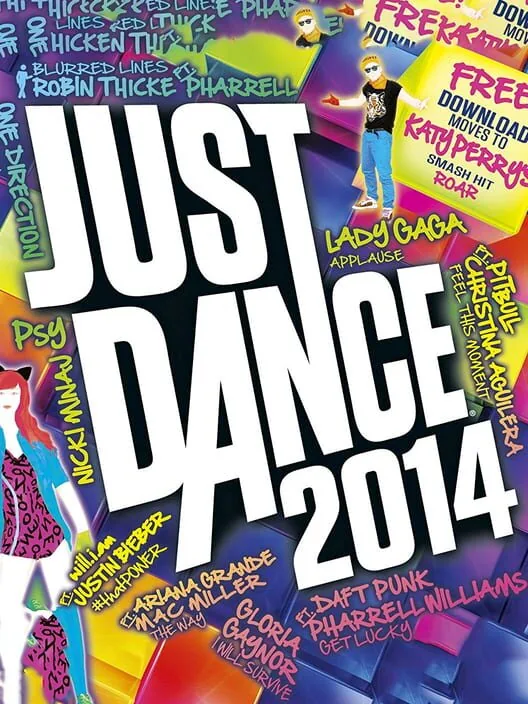 Just Dance 2014 PS4 — okładka gry